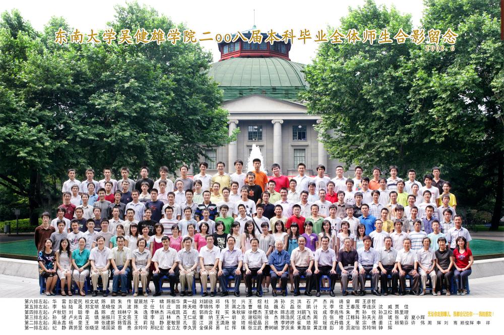 PINNACLE2008届毕业合影